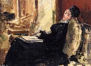 Edouard Manet Jeune femme au livre oil painting reproduction